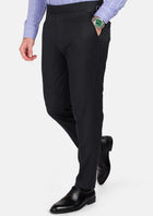 Charcoal Smoke Pants - SARTORO256