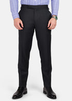 Charcoal Smoke Pants - SARTORO724