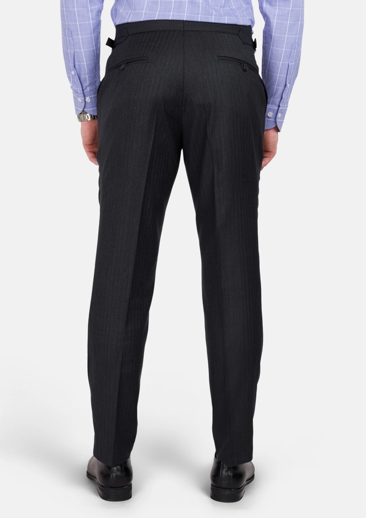 Charcoal Smoke Pants - SARTORO
