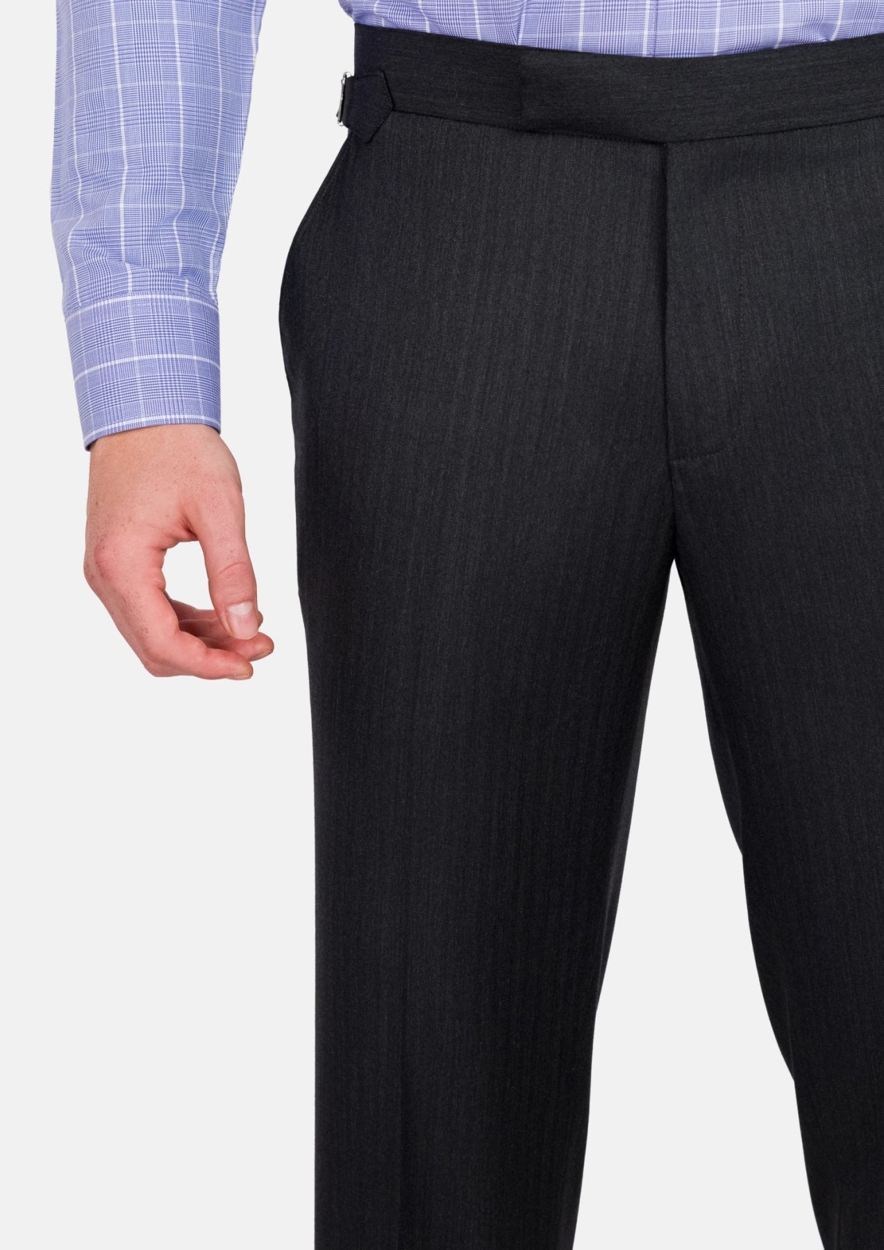Charcoal Smoke Pants - SARTORO