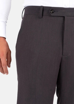 Charcoal Stretch Pants - SARTORO