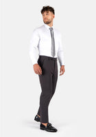 Charcoal Stretch Pants - SARTORO33