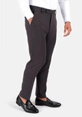 Charcoal Stretch Pants - SARTORO