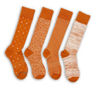 CiderOrange Dress Socks 4 Pack - SARTORO13