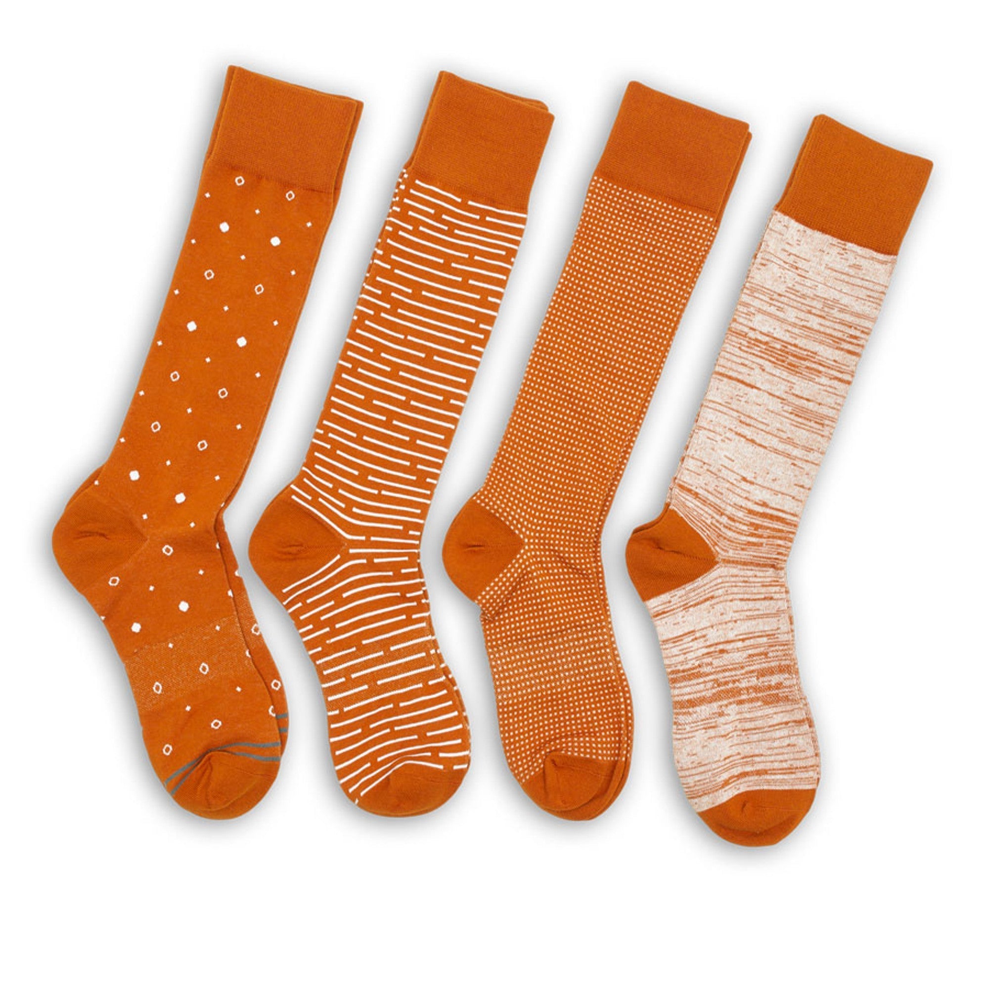 CiderOrange Dress Socks 4 Pack898