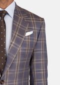 Cincinnati Lilac Checked Bamboo Jacket - SARTORO