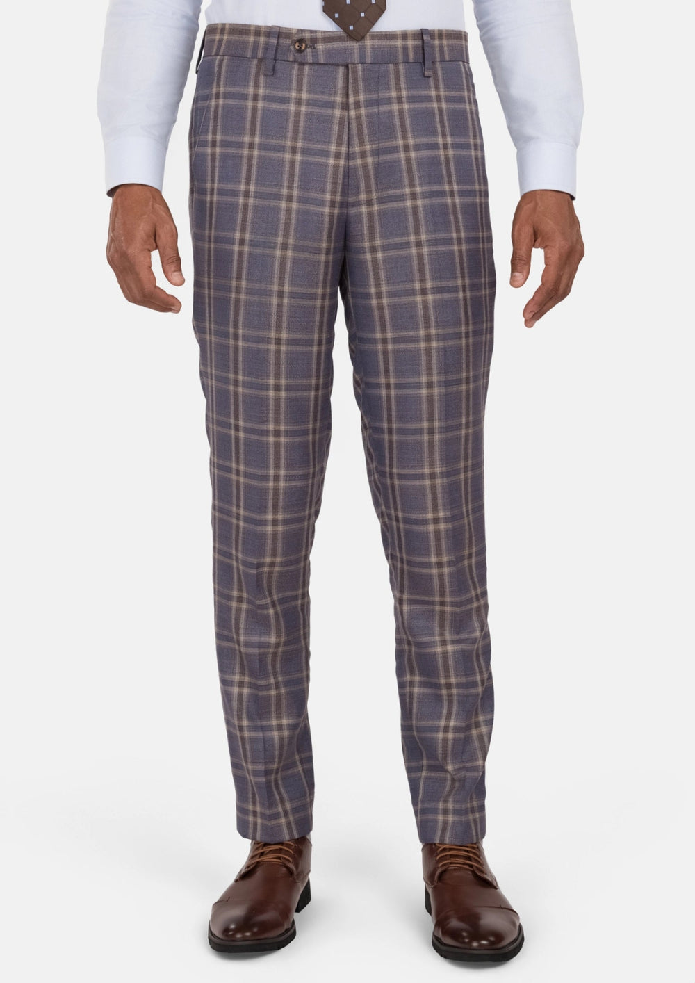 Cincinnati Lilac Checked Pants759