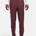 Claret Red Pants - SARTORO