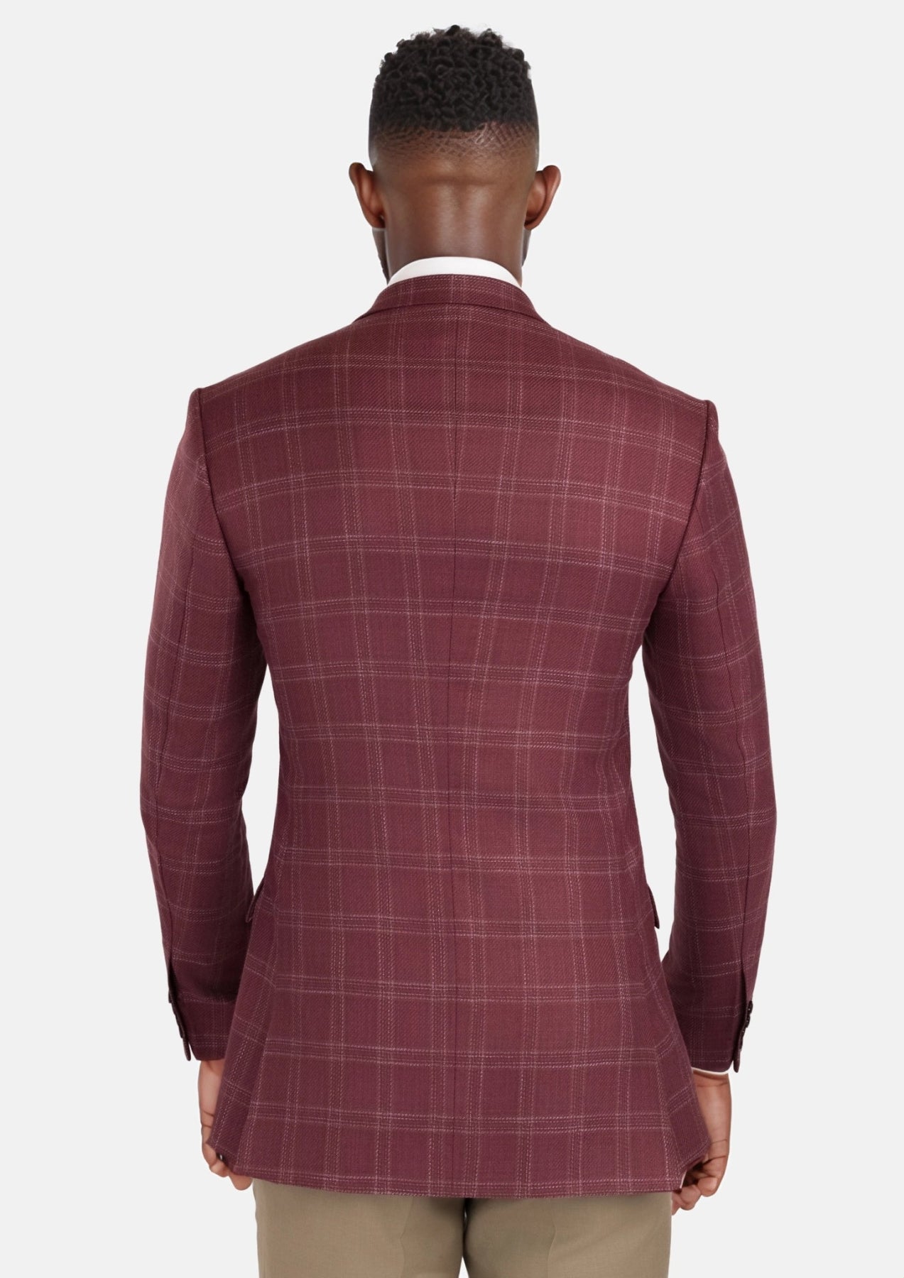 Claret Red Thompson Jacket - SARTORO