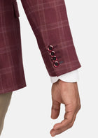 Claret Red Thompson Jacket - SARTORO947