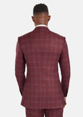 Claret Red Thompson Suit - SARTORO
