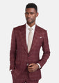 Claret Red Thompson Suit - SARTORO