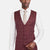 Claret Red Vest - SARTORO