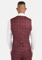 Claret Red Vest - SARTORO681