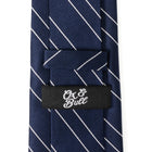 Classic Navy Stripe Men's Tie - SARTORO995