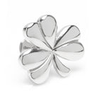 Clover Stainless Steel Lapel Pin - SARTORO927