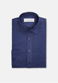 Cobalt Blue Micro Dobby Shirt - SARTORO