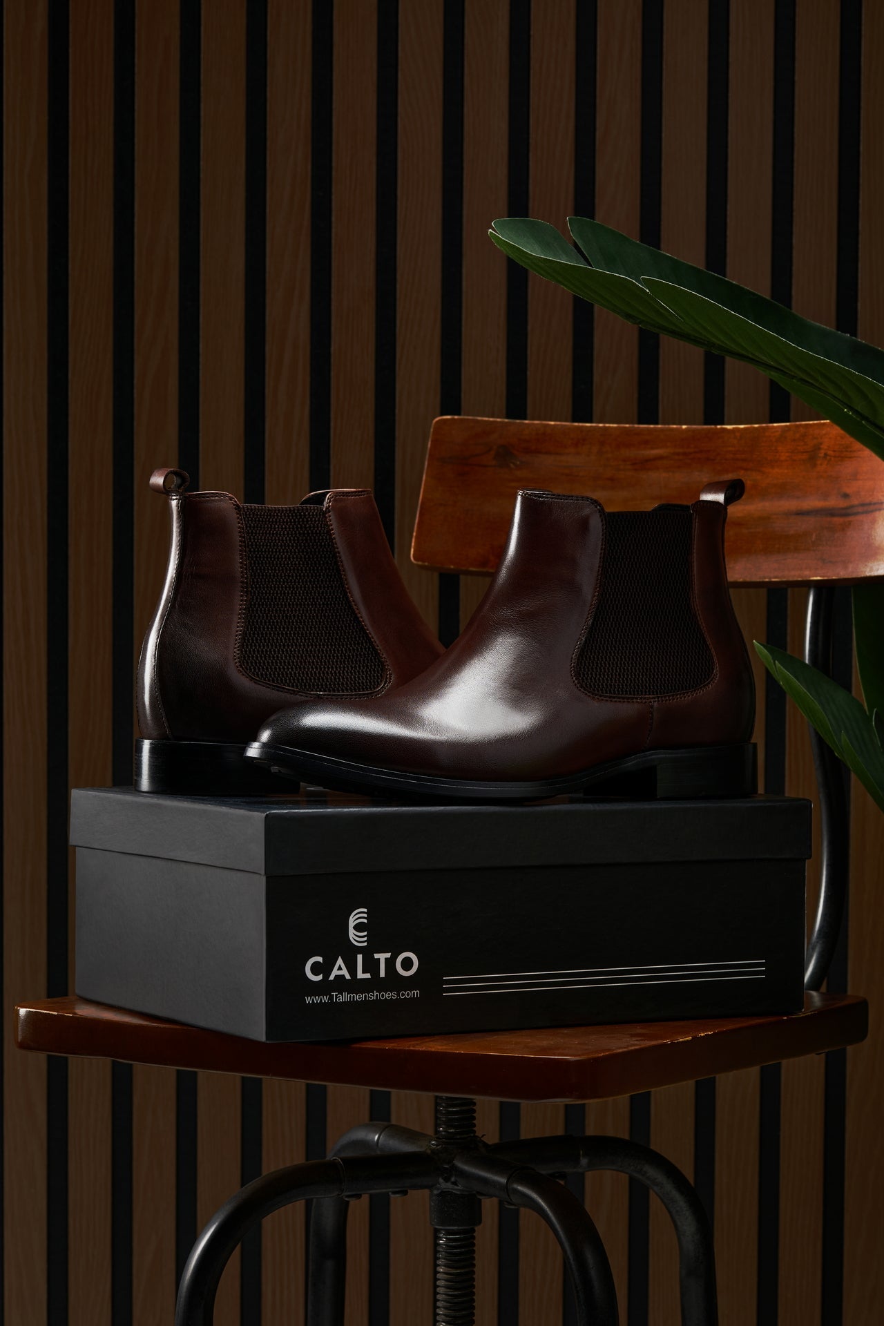 Coffee Brown Chelsea Boots - 2724