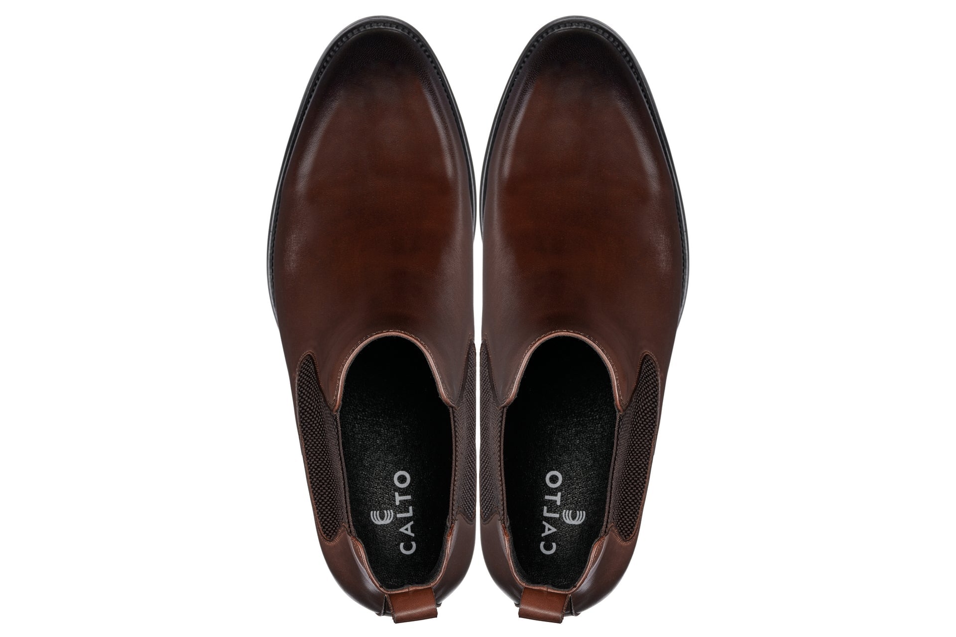 Coffee Brown Chelsea Boots - 2202