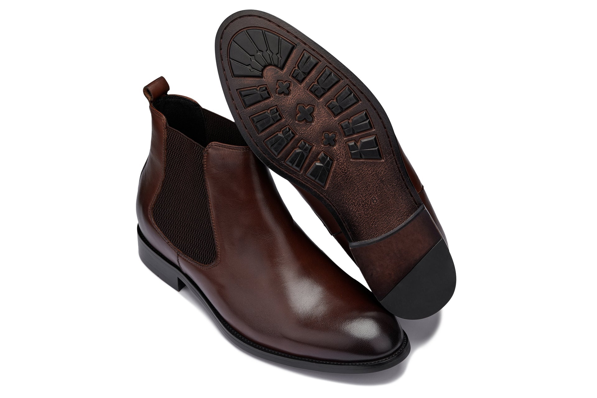 Coffee Brown Chelsea Boots - 2102
