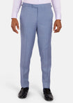 Columbia Blue Sharkskin Pants