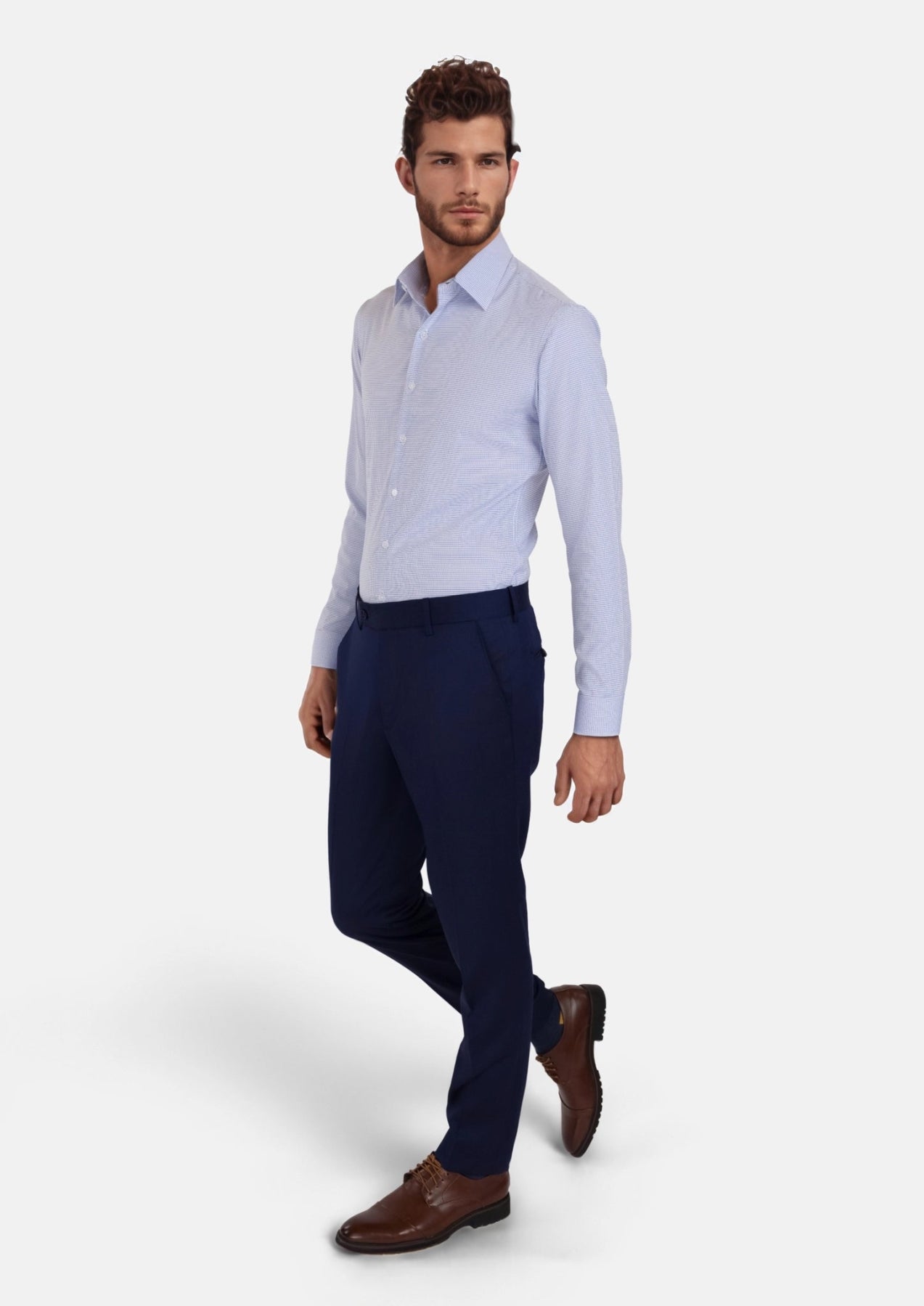 Cool Grey Ultrasoft Bamboo Shirt - SARTORO