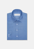 Cornflower Blue Aloe Shirt - SARTORO