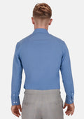 Cornflower Blue Aloe Shirt - SARTORO