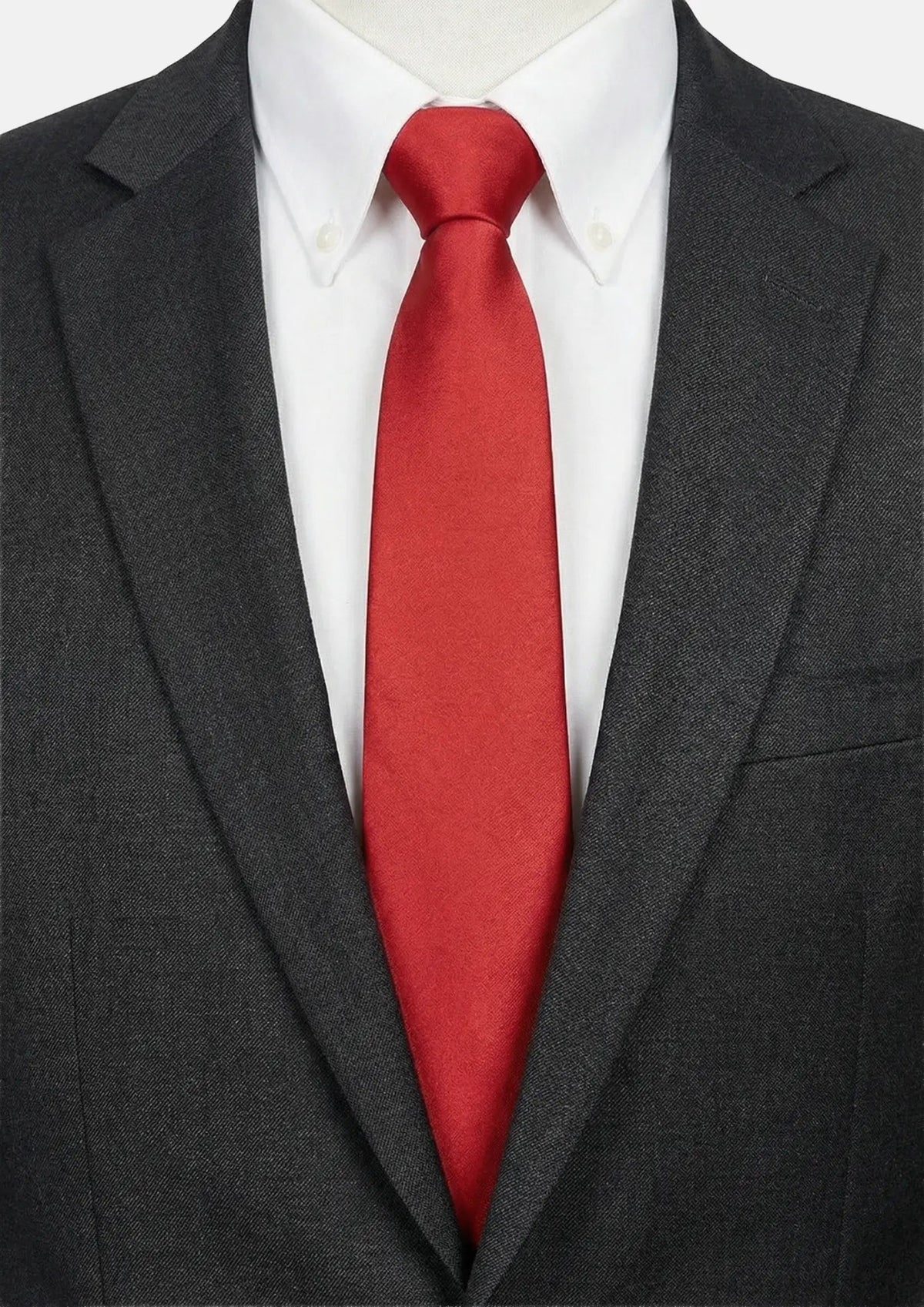 Men's Crimson Red Tie | SARTORO Bowtie - Natural Men's Crimson Red Tie | SARTORO Bowtie - Natural