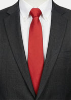 Crimson Red Tie - SARTORO697