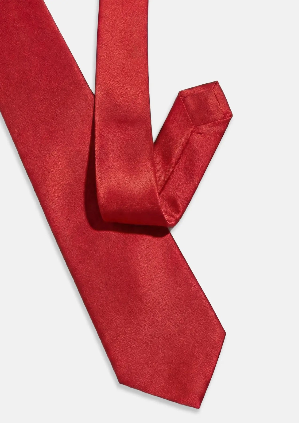 red dress tie Red Solid Tie