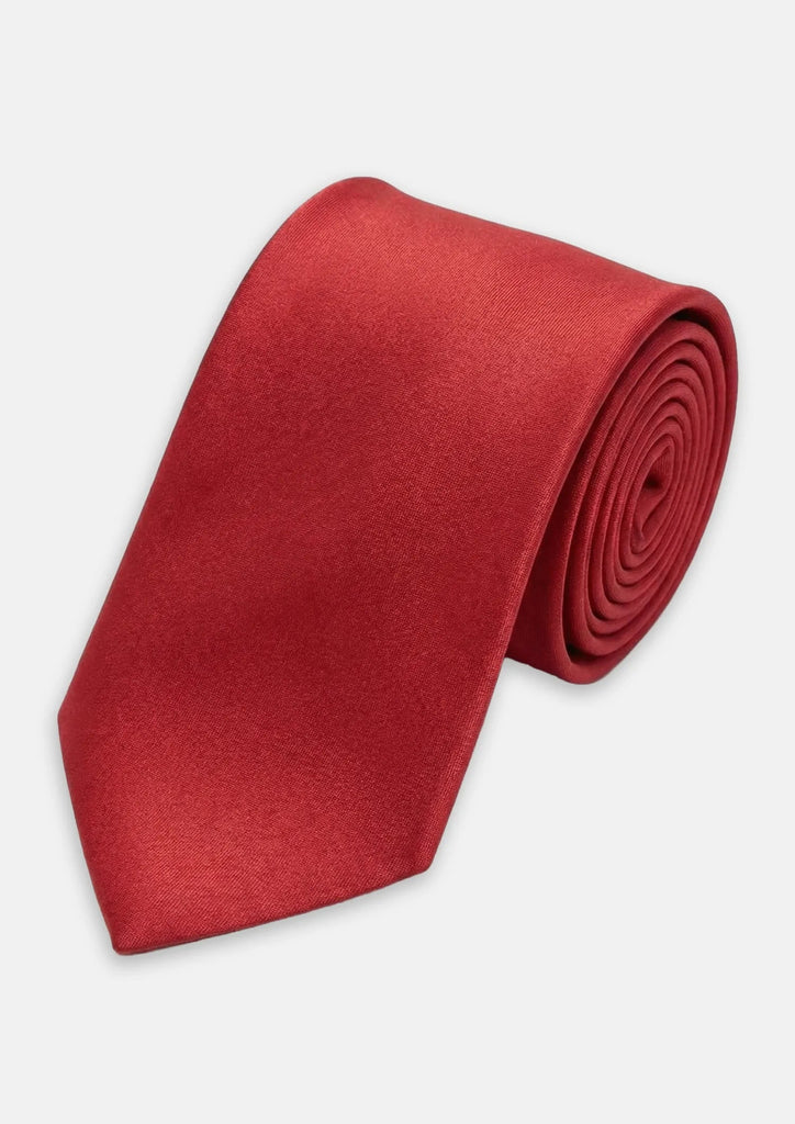 Crimson Red Tie - SARTORO