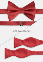 Crimson Red Tie - SARTORO333