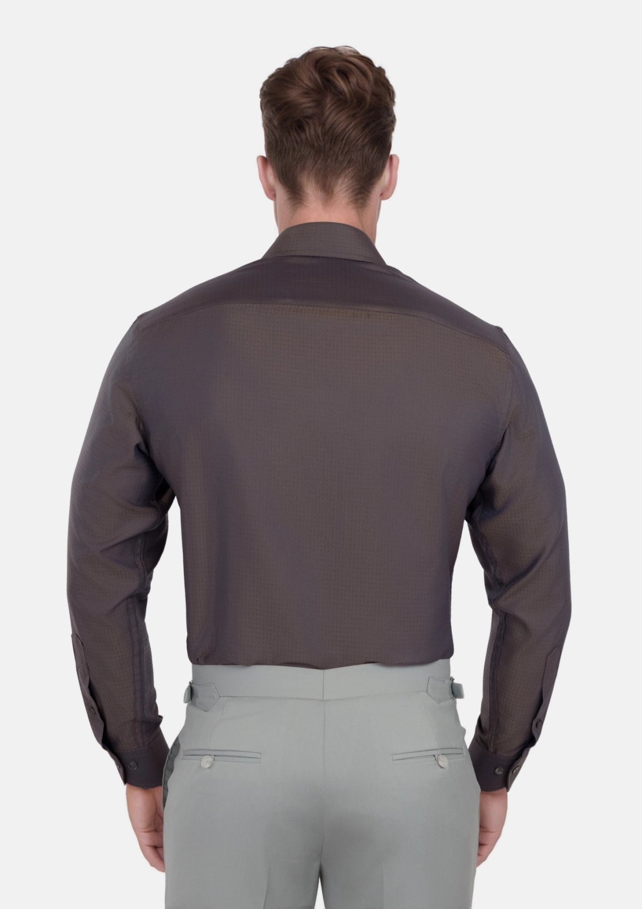 Dark Brown Shirt - SARTORO