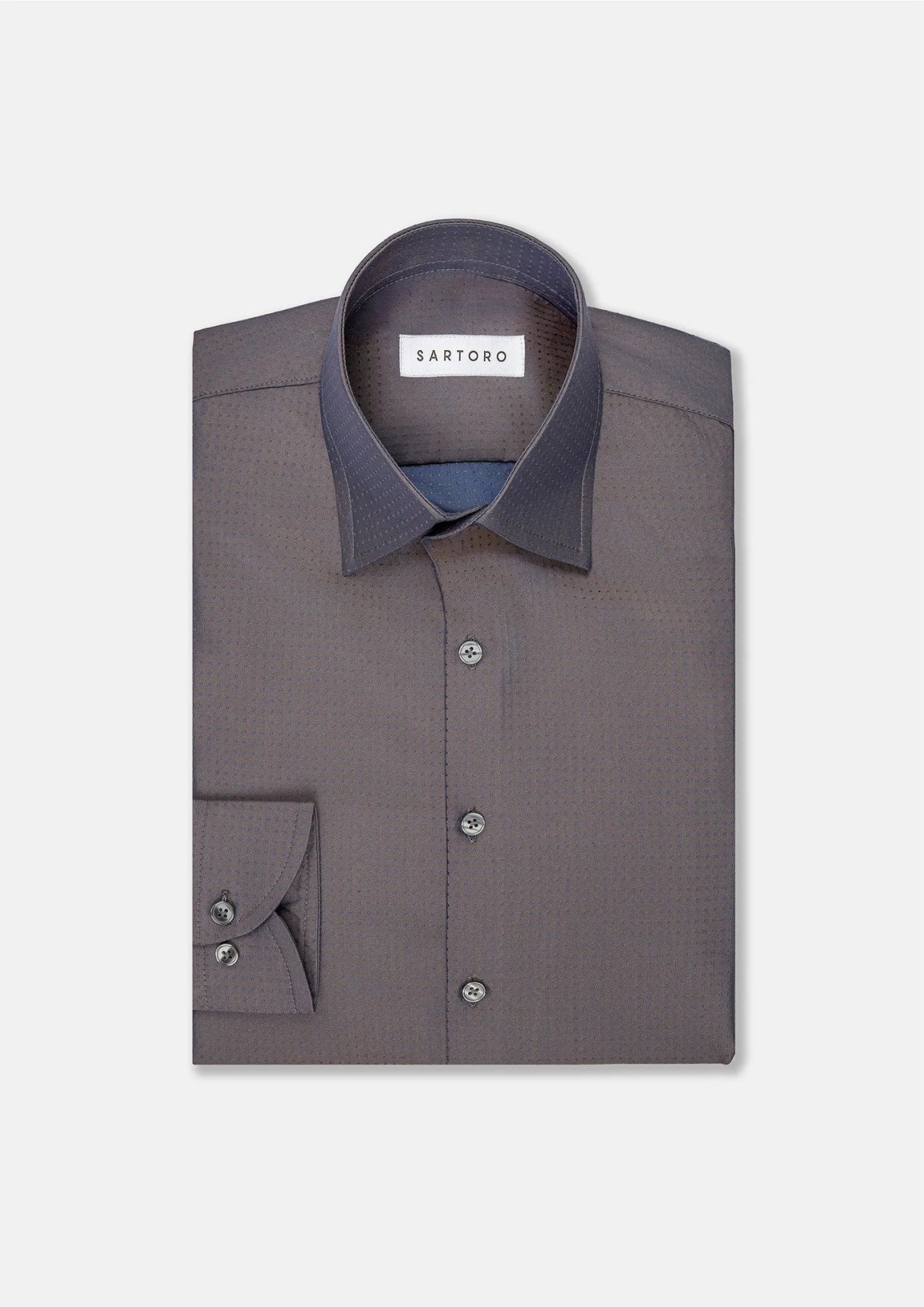 Dark Brown Shirt - SARTORO