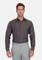Dark Brown Shirt - SARTORO535
