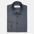 Dark Grey Ultrasoft Bamboo Shirt - SARTORO