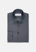 Dark Grey Ultrasoft Bamboo Shirt - SARTORO
