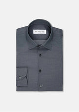 Dark Grey Ultrasoft Bamboo Shirt - SARTORO