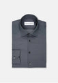 Dark Grey Ultrasoft Bamboo Shirt - SARTORO