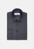 Dark Grey Ultrasoft Bamboo Shirt - SARTORO