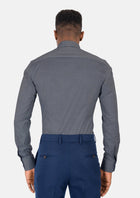 Dark Grey Ultrasoft Bamboo Shirt - SARTORO486