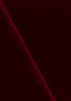 Deep Burgundy Velvet Tuxedo Jacket - SARTORO479
