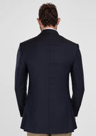 Deep Navy Ellis Jacket - SARTORO856