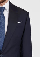 Deep Navy Ellis Jacket - SARTORO331