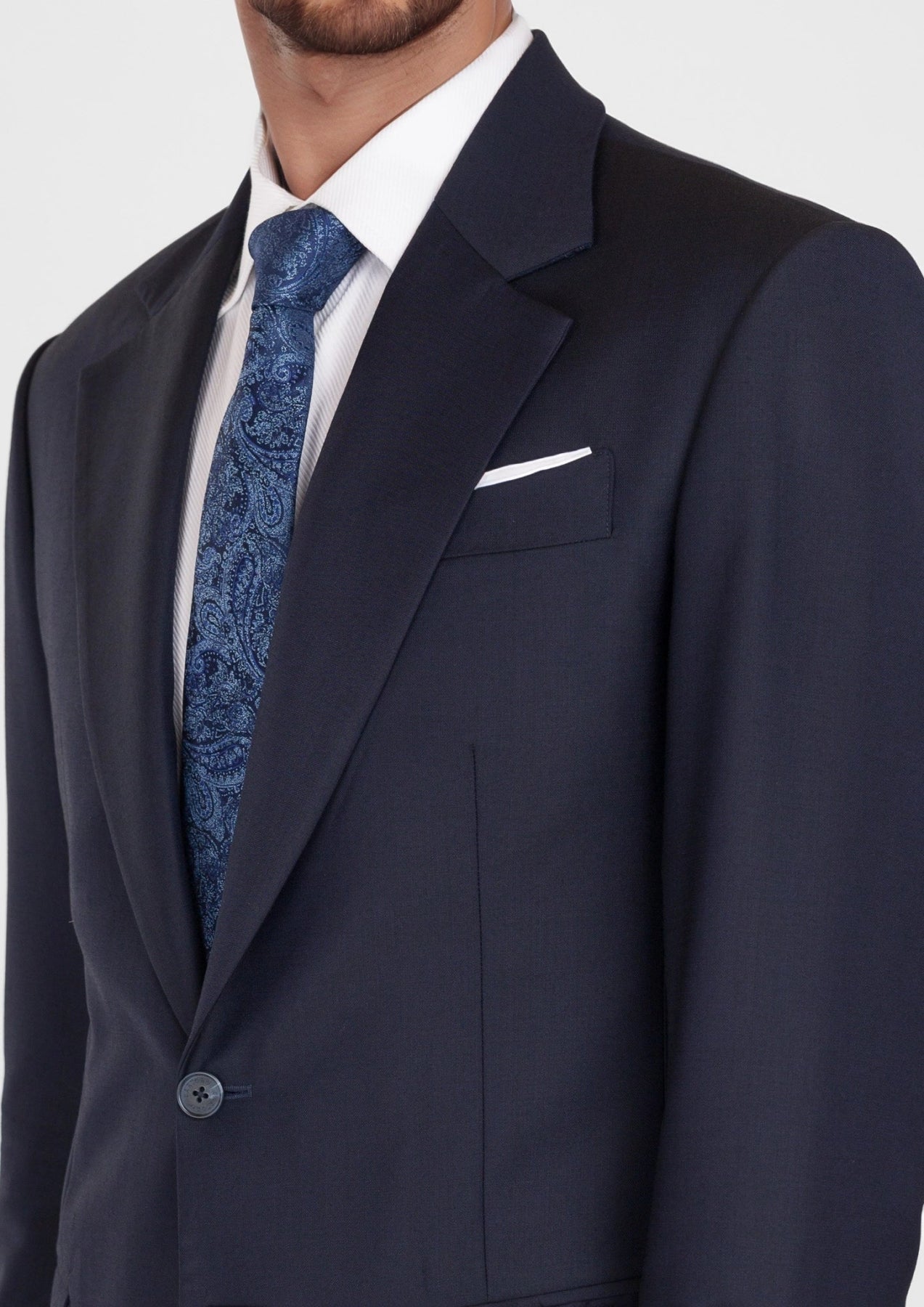 Deep Navy Ellis Suit - SARTORO
