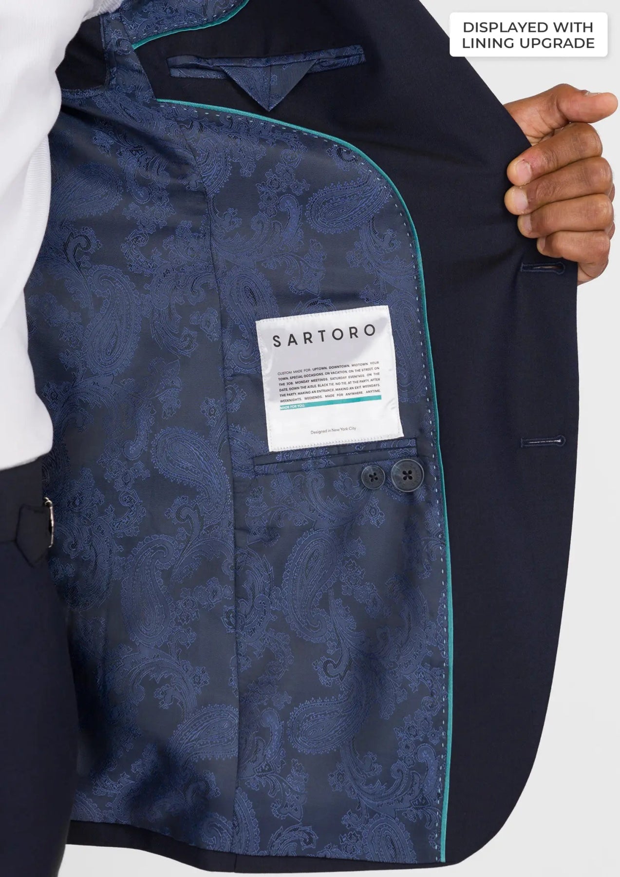 Deep Navy Ellis Suit