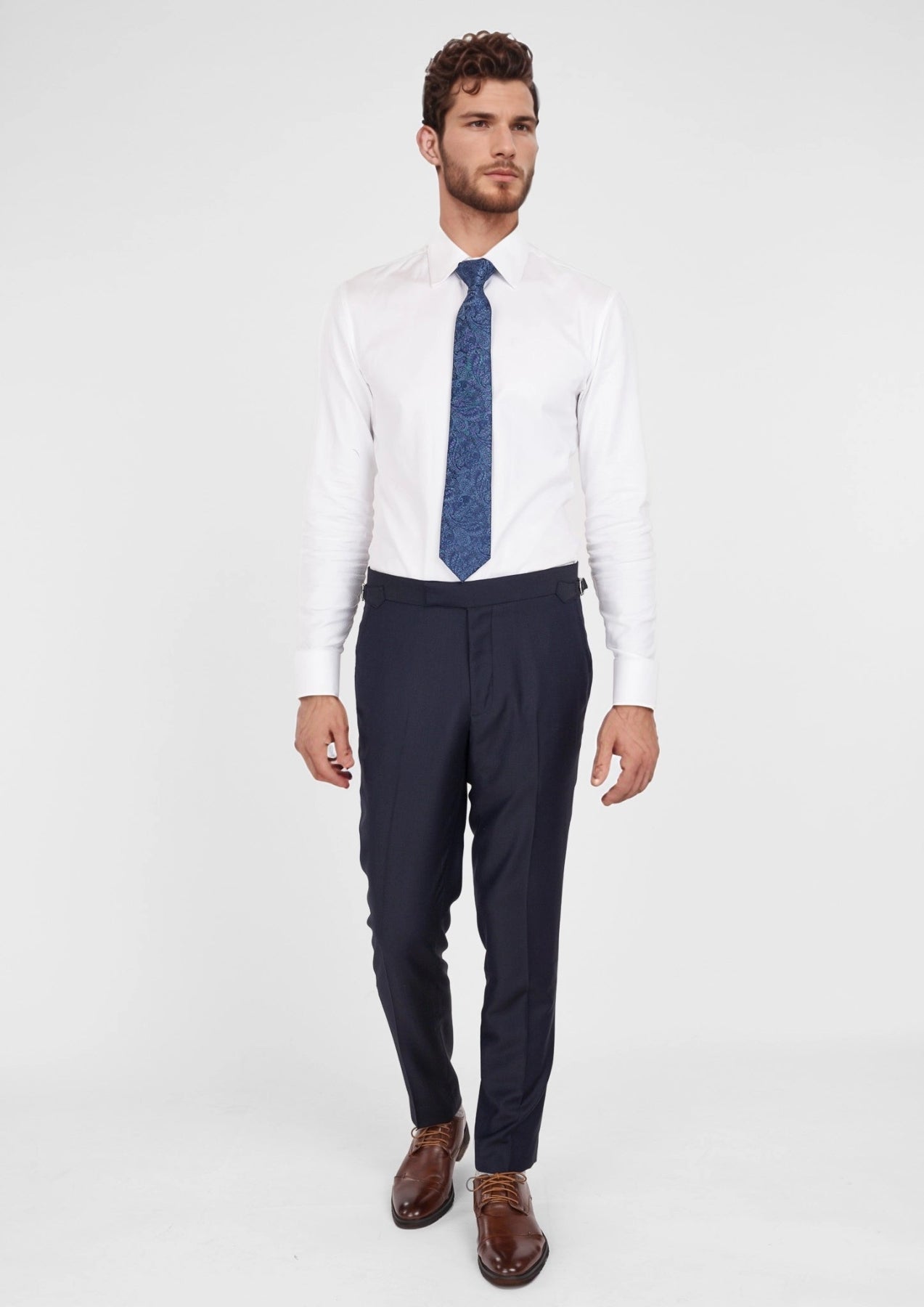 Deep Navy Pants - SARTORO