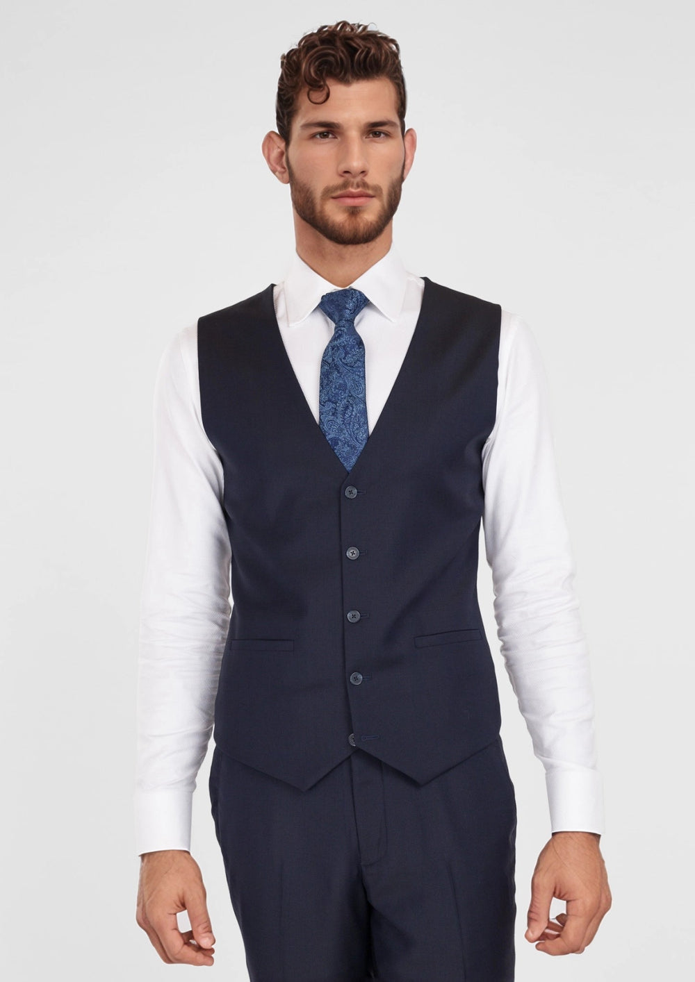 Deep Navy Vest307