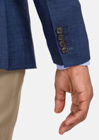 Delft Blue Bamboo Ellis Jacket - SARTORO179